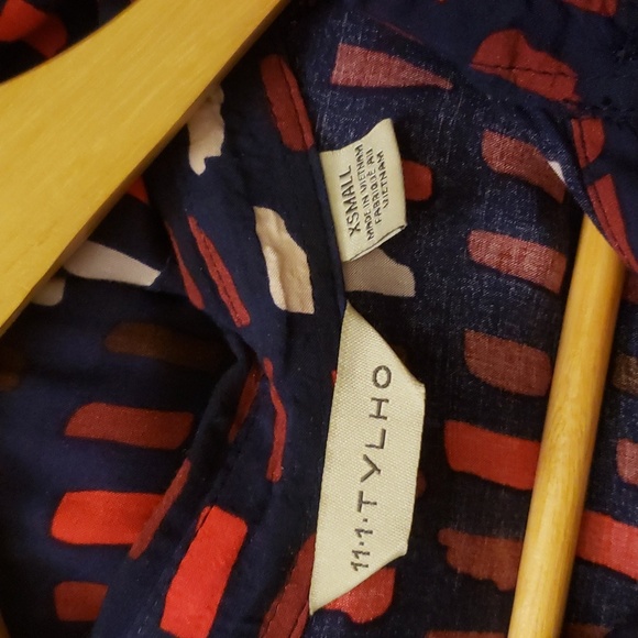 50% OFF THE LISTED PRICE - 11 1 TYLHO blue/red dress - Picture 4 of 6